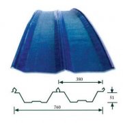 YX51-380-760型（拱形)彩钢压型板